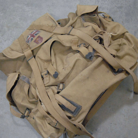 WW2 British Army Bergen Framed Bag