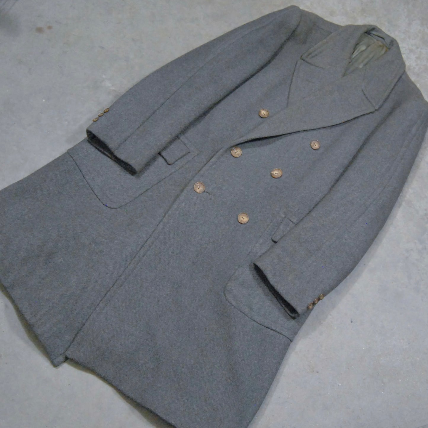 European 1930s 1940s Overcoat