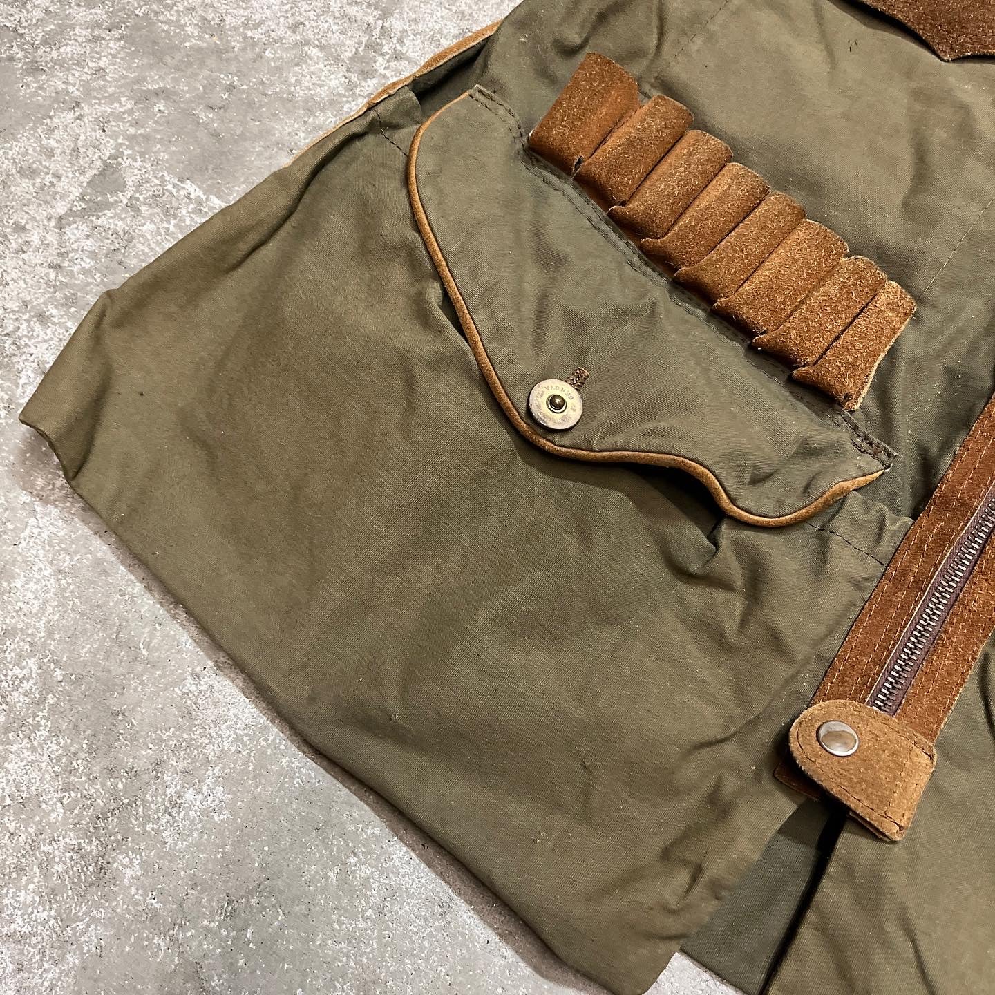 1950s British Clay Shooting Vest – 19UJMILITARIA