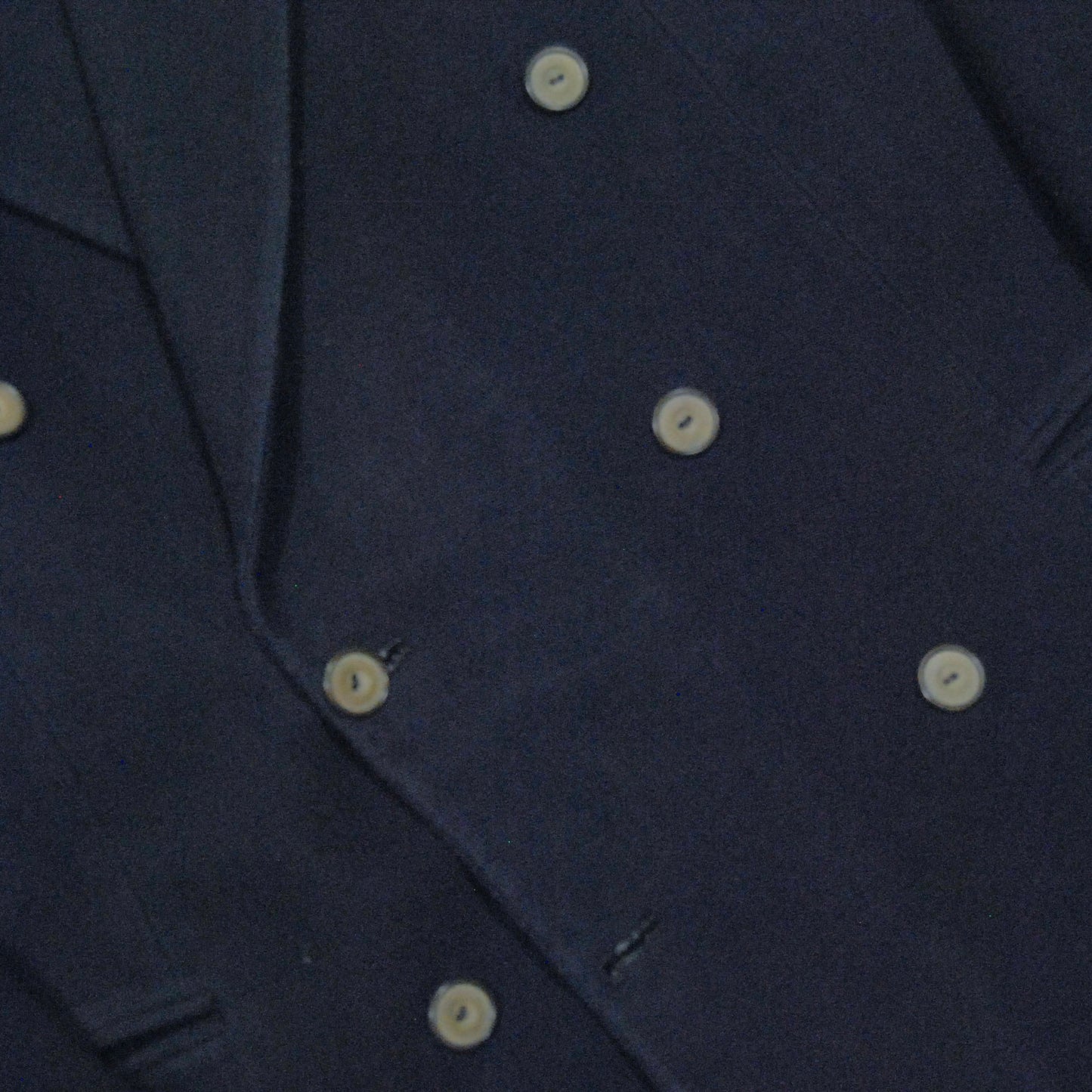 European 1940s 1950s Peak Lapel Blazer