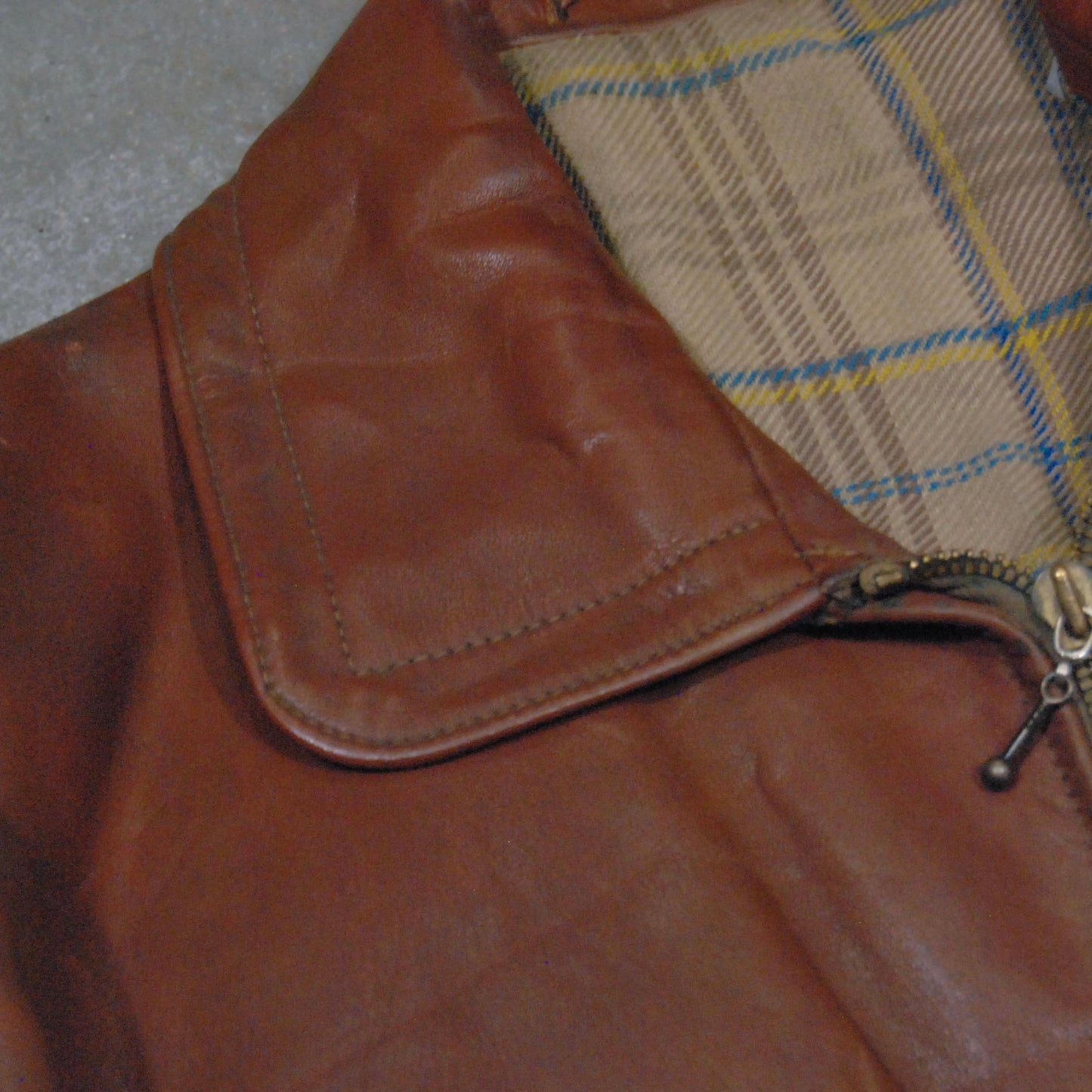 German 1930s Horse Hide Leather Jacket