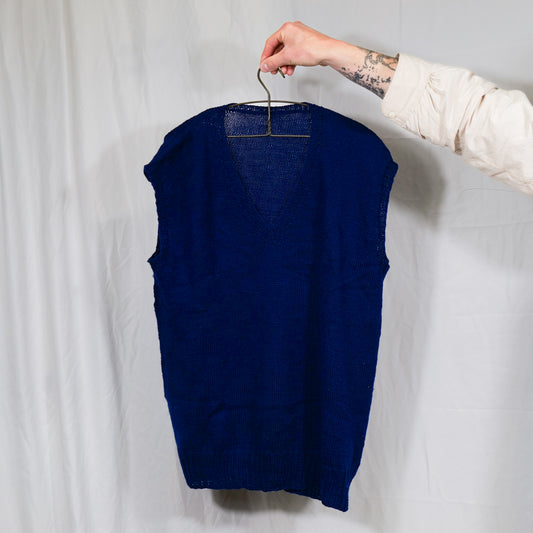 German 1930s Knitted Slipover Tank Top
