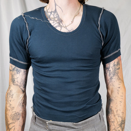 TWIN PACK Overdyed 1980s 100% Cotton Ration Pack T Shirts