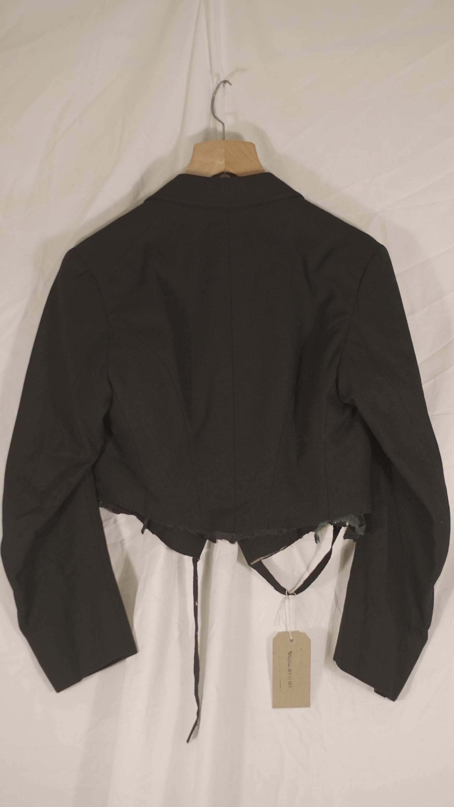 Dated 1929 Thrashed And Distressed Peak Lapel Shank Button Blazer