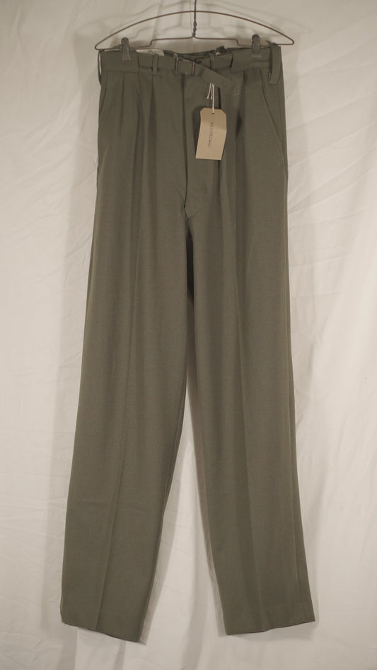 Dated 1963 Deadstock British Army Flannel Trousers