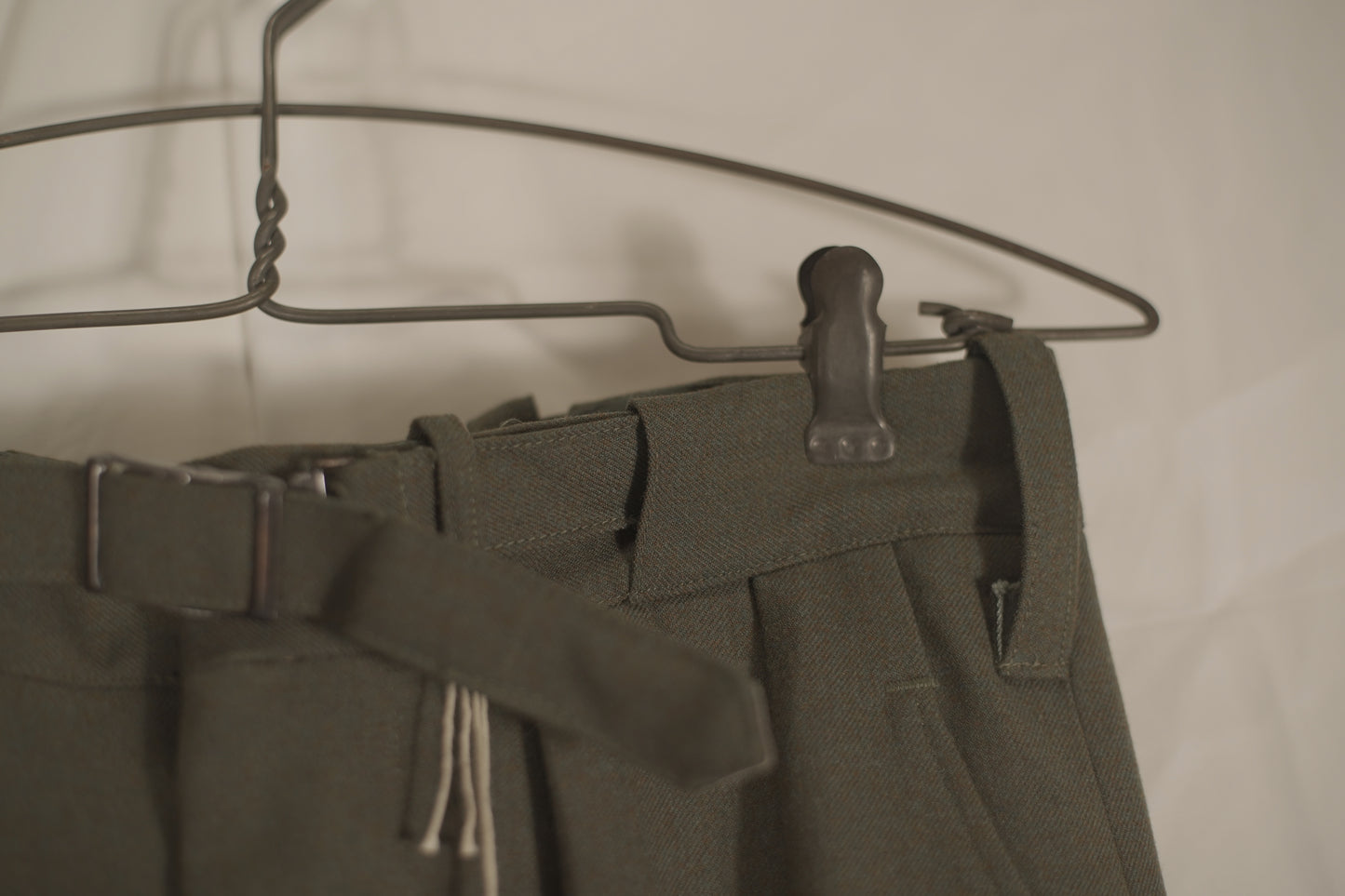 Dated 1963 Deadstock British Army Flannel Trousers