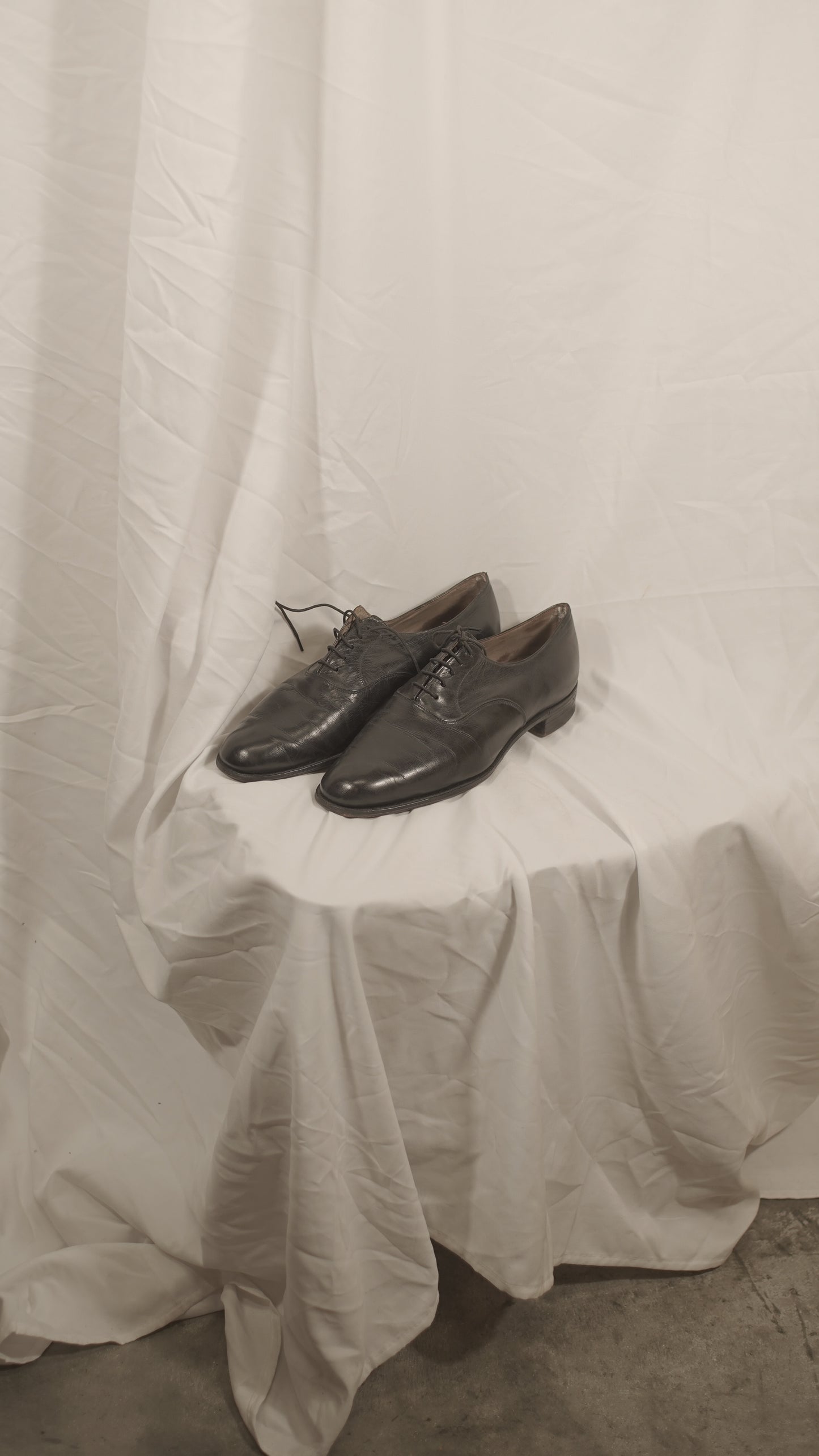 British 1920s 1930s Oxford Shoes By Moss Bross UK8