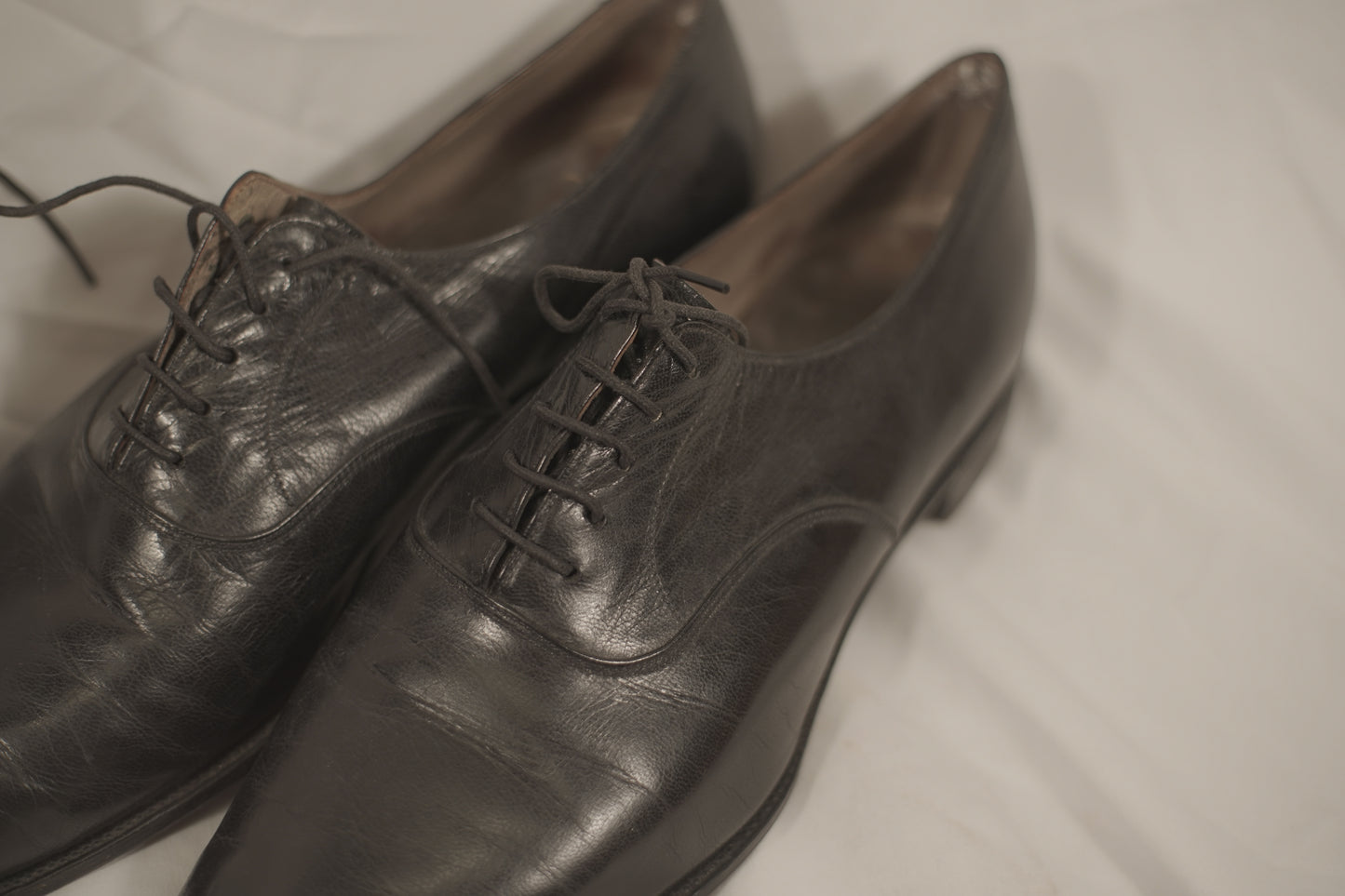 British 1920s 1930s Oxford Shoes By Moss Bross UK8