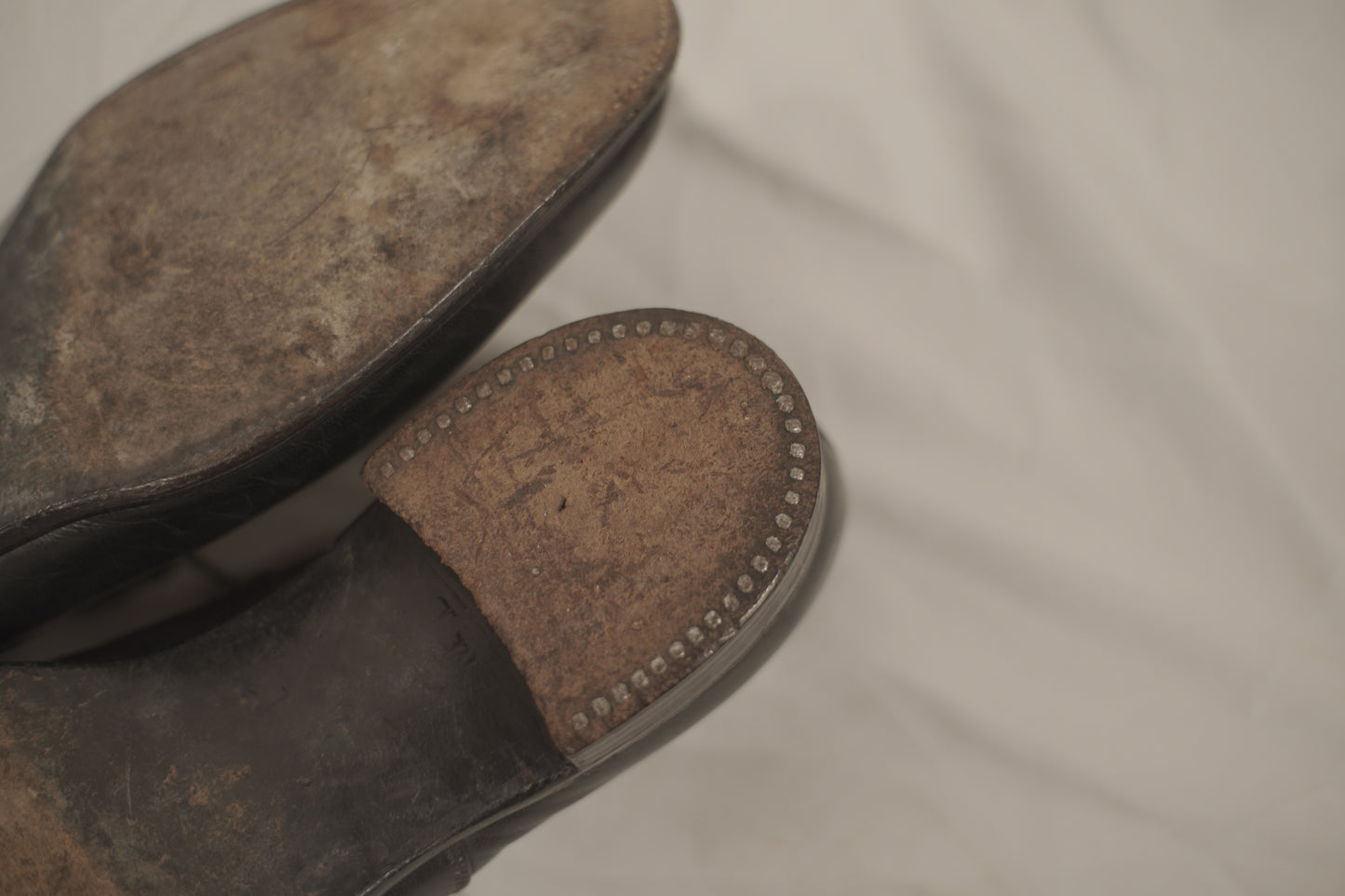 British 1920s 1930s Oxford Shoes By Moss Bross UK8