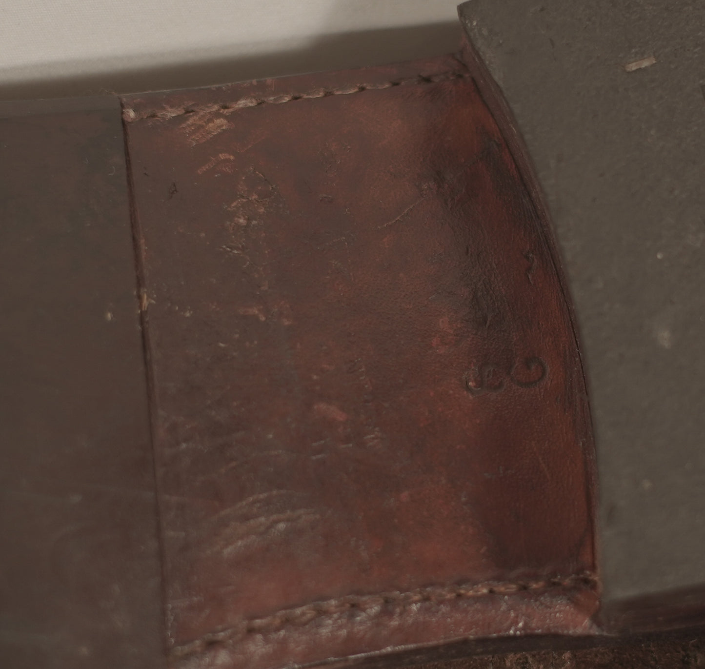 British 1940s Suede Oxford Shoes UK8