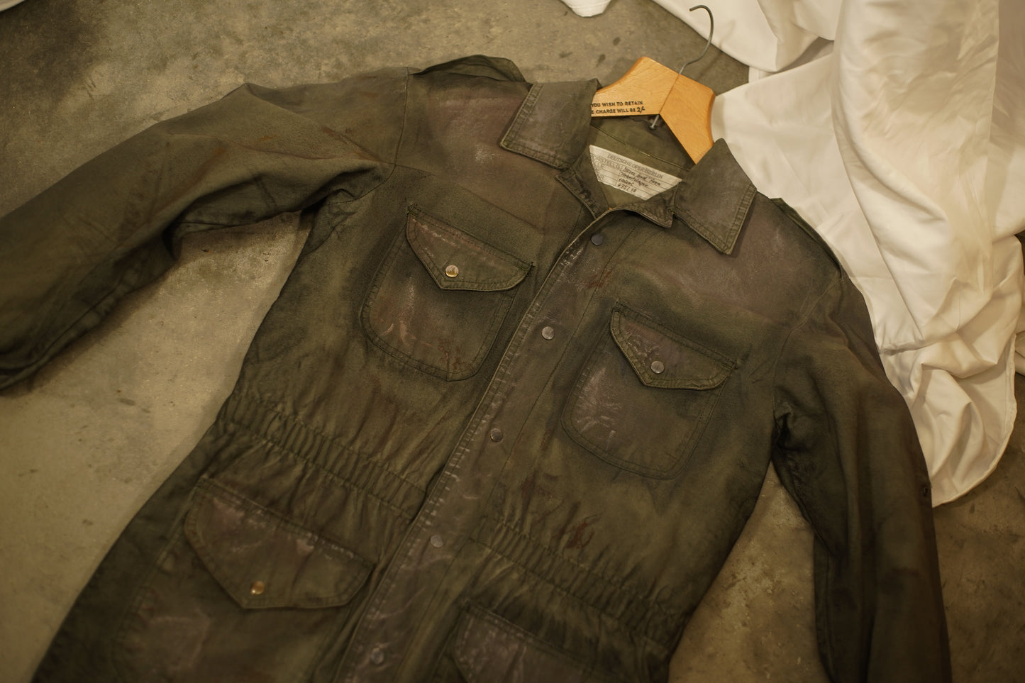 Costume Made 1970s Thrashed Berlin Opera House Jacket