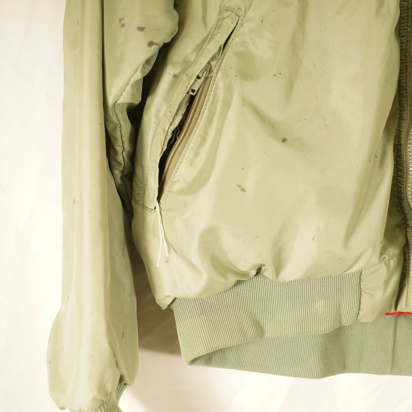 Patagonia 1990s Thrashed & Distressed Bomber Jacket