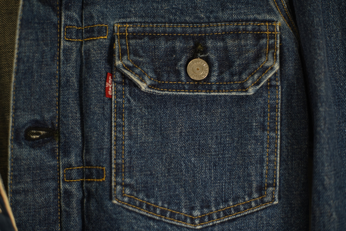 Type 2 1990s Selvedge Denim Jacket By Levis Made In Japan