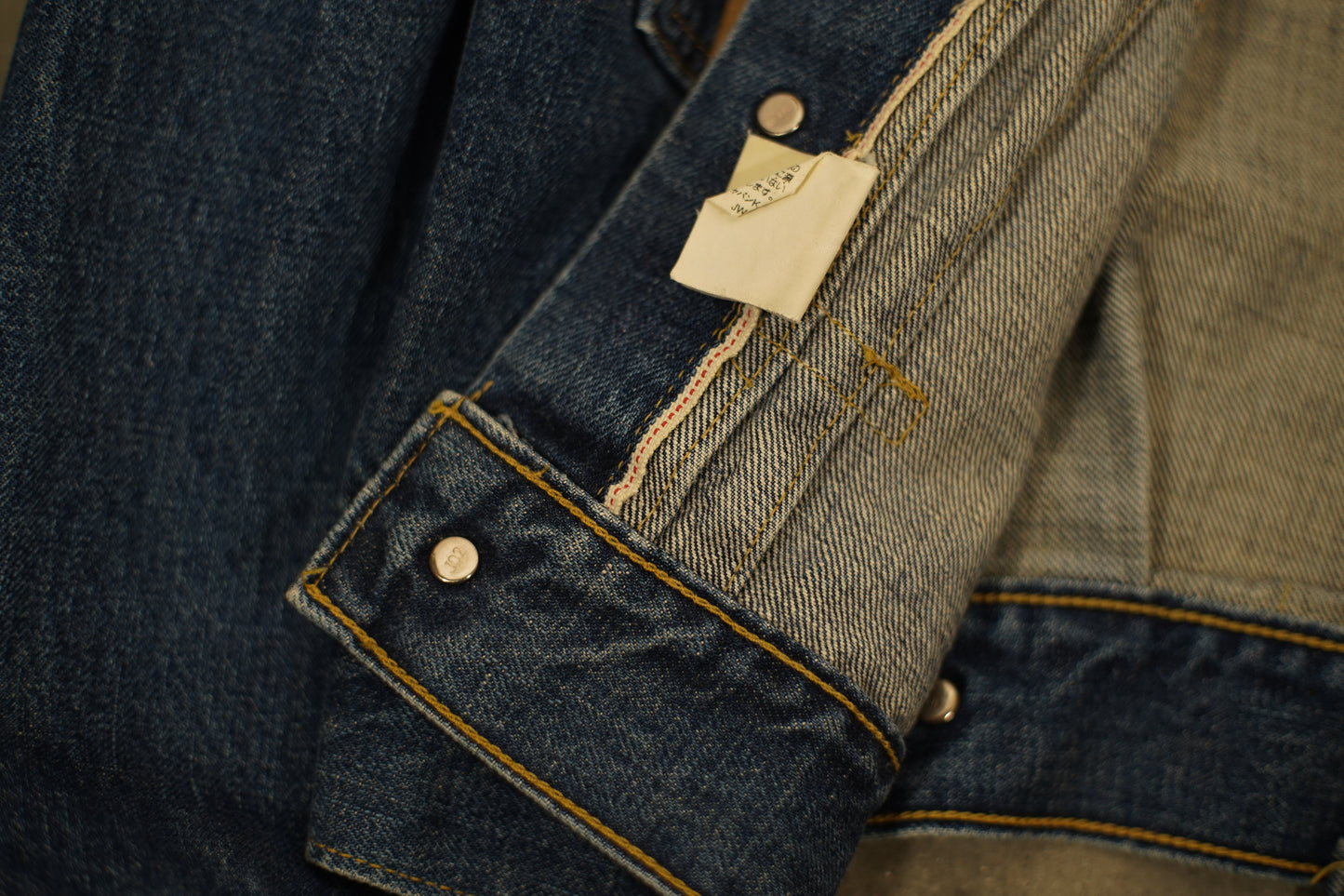 Type 2 1990s Selvedge Denim Jacket By Levis Made In Japan