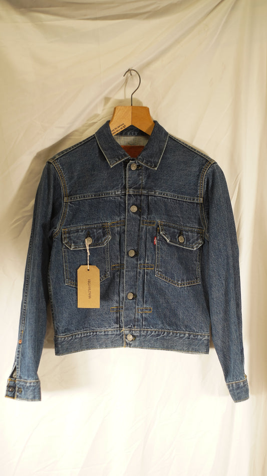 Type 2 1990s Selvedge Denim Jacket By Levis Made In Japan