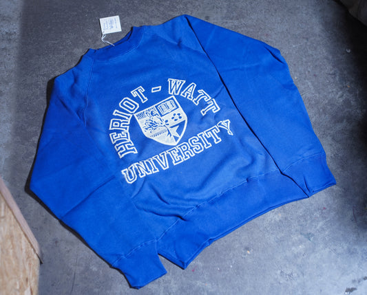 Deadstock 1970s Made In England University Sweater