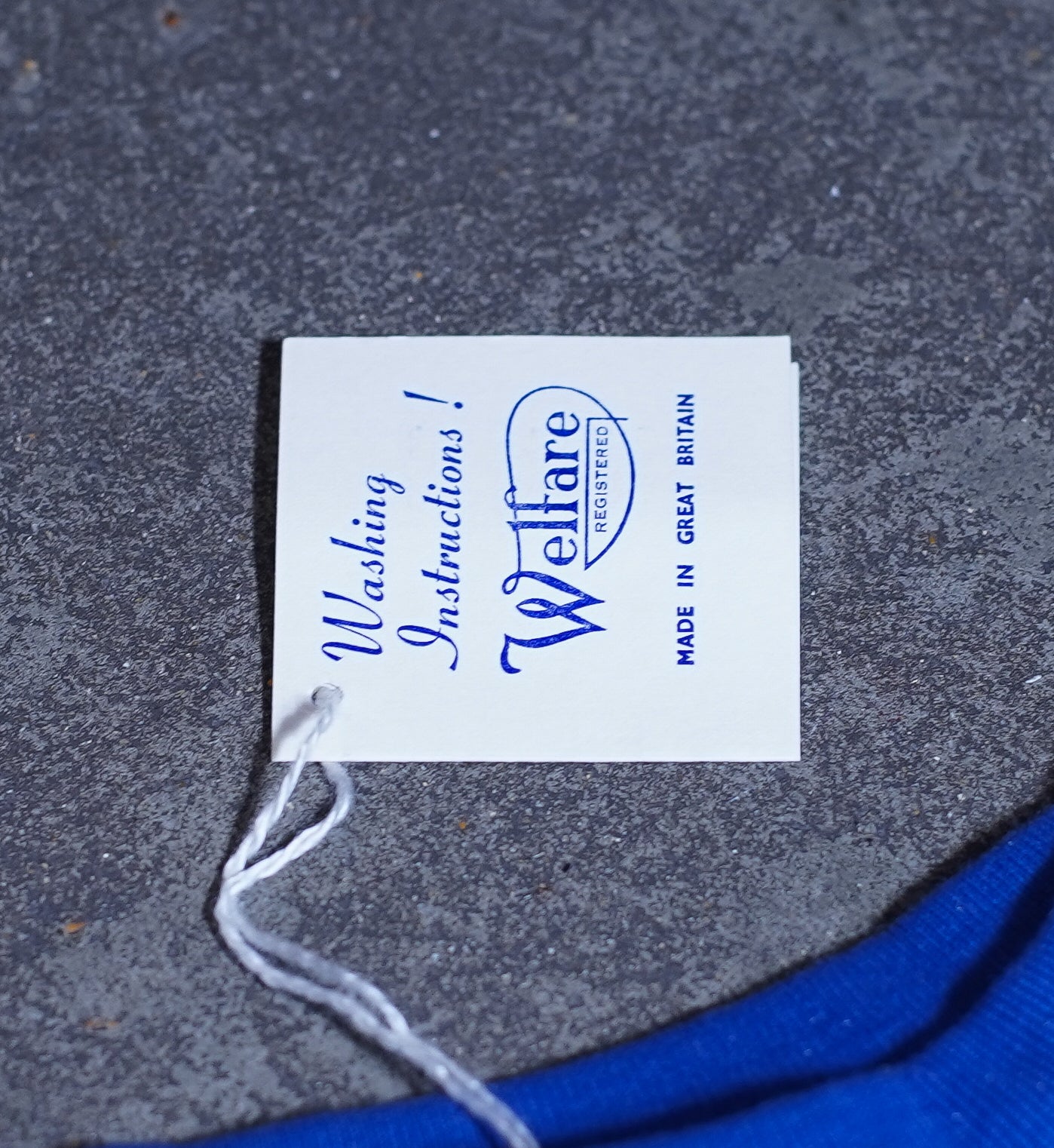 Deadstock 1970s Made In England University Sweater