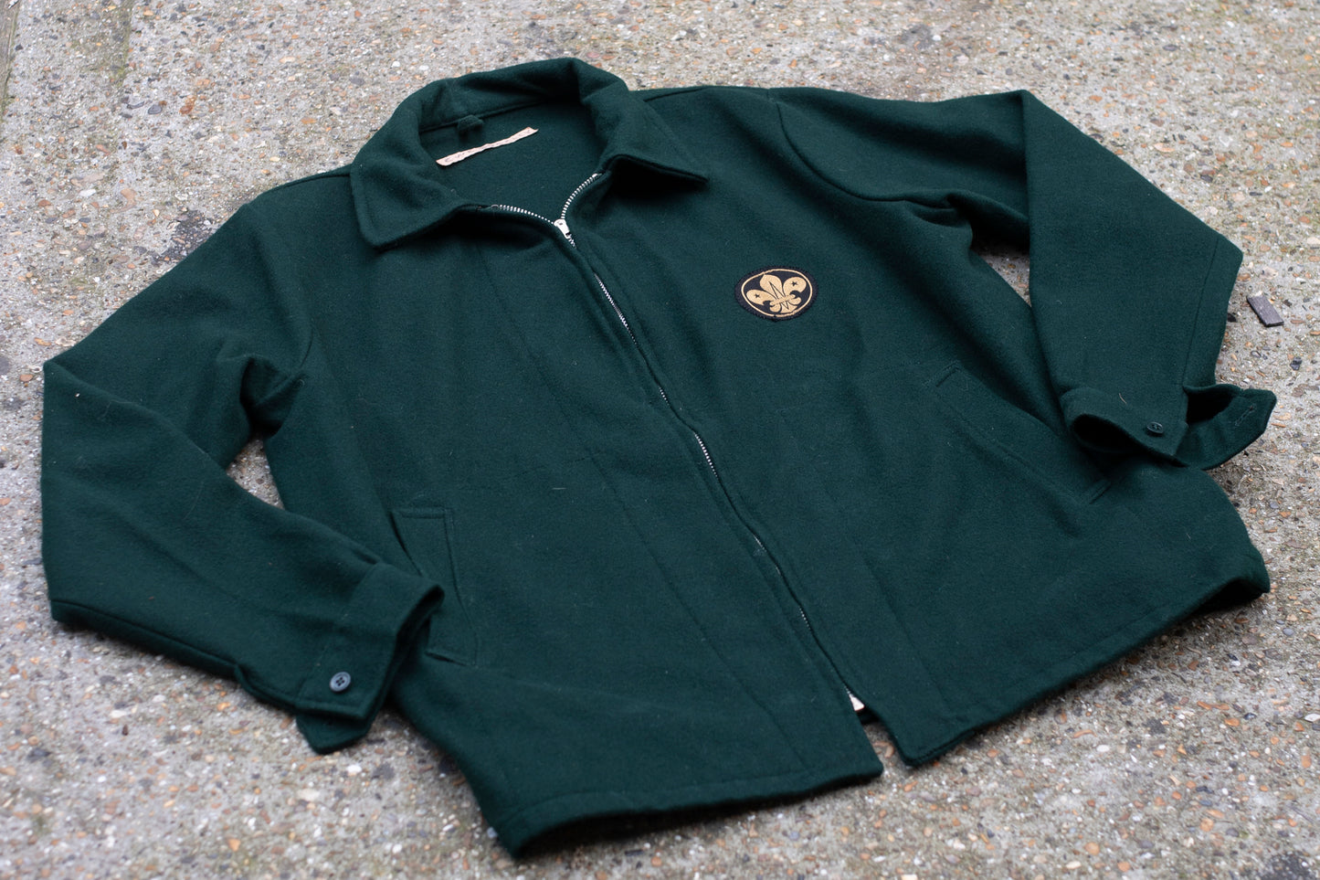 British 1940s Woolen Scout Jacket