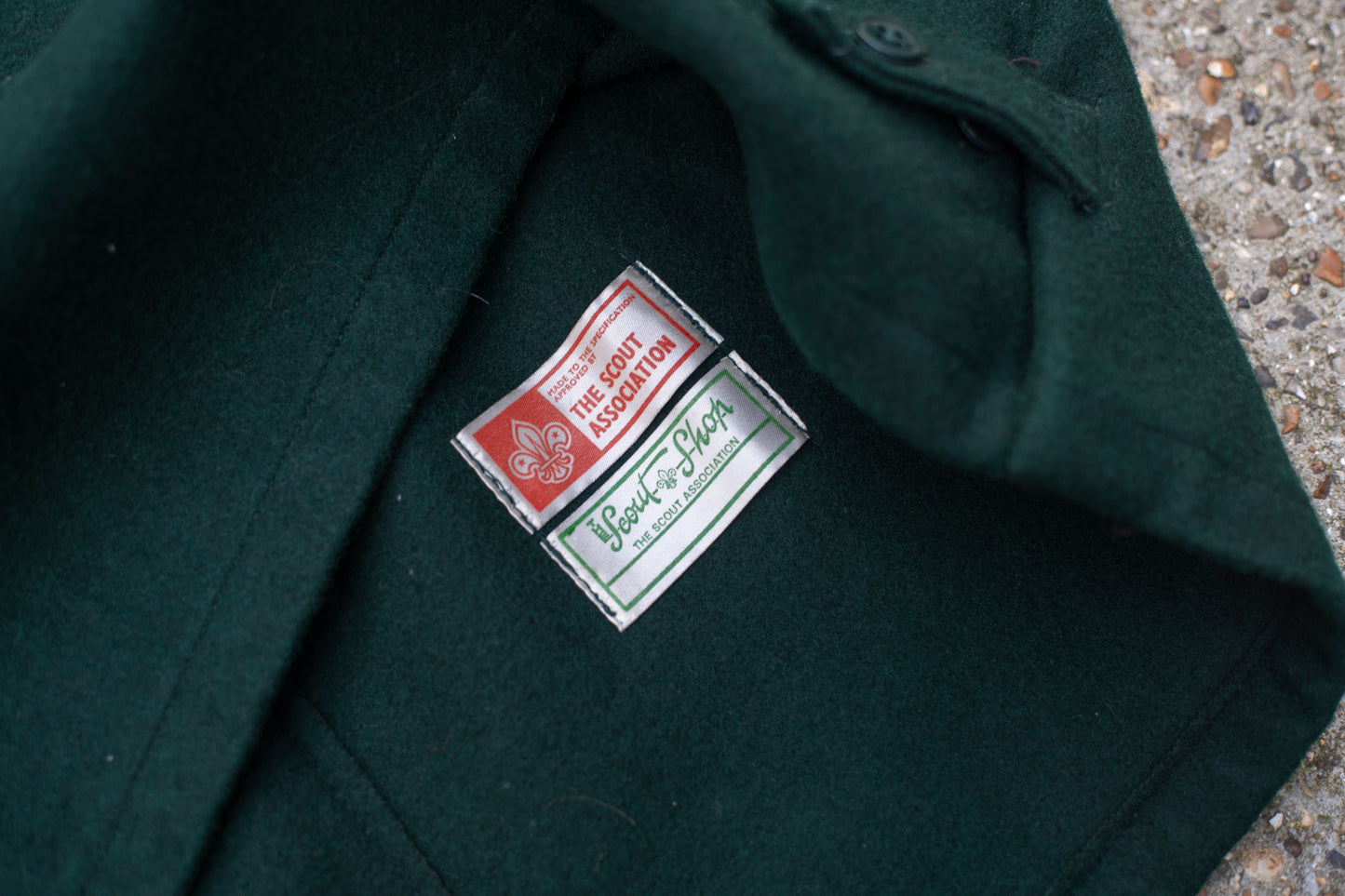British 1940s Woolen Scout Jacket