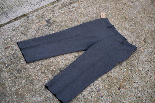 1970s Western Style Trousers Wide Leg Oversized