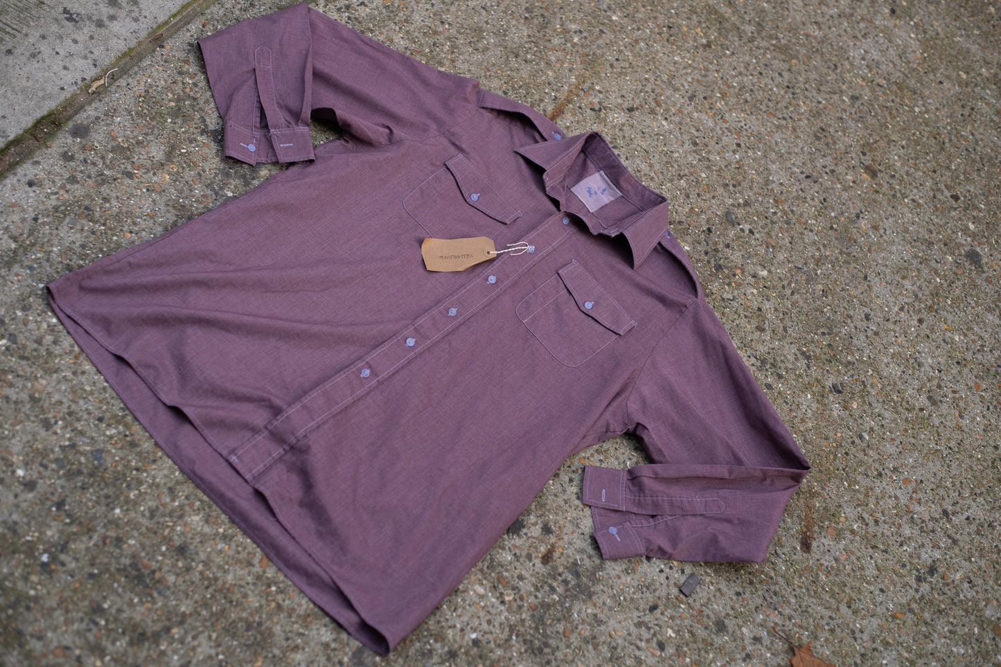 1990s Overdyed British Army Shirt