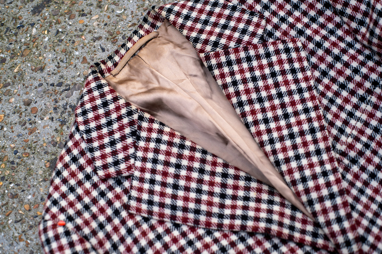 Miller Rayner 1970s Big Lapel Single Breasted Blazer