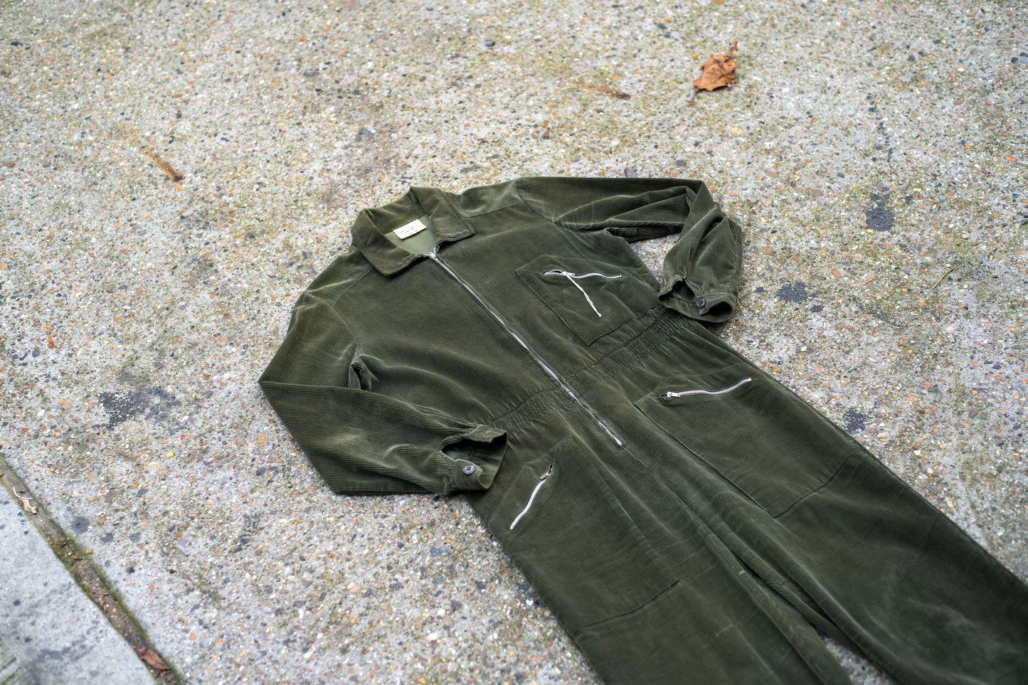 British 1970s Corduroy Overalls