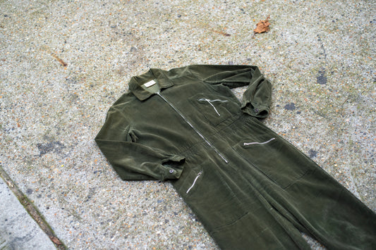 British 1970s Corduroy Overalls