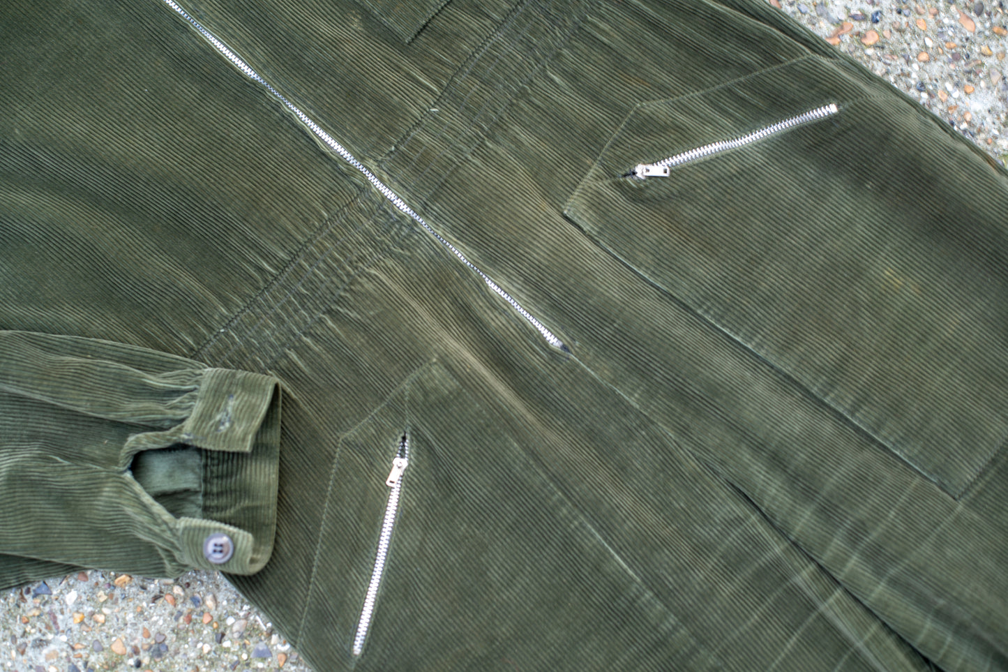 British 1970s Corduroy Overalls