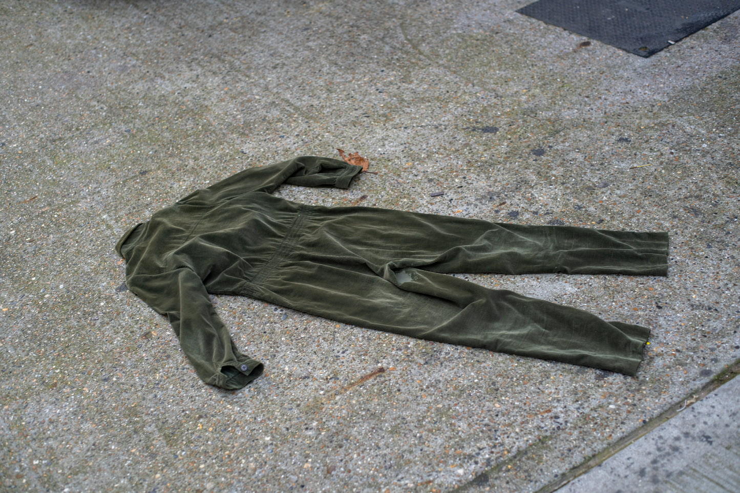 British 1970s Corduroy Overalls