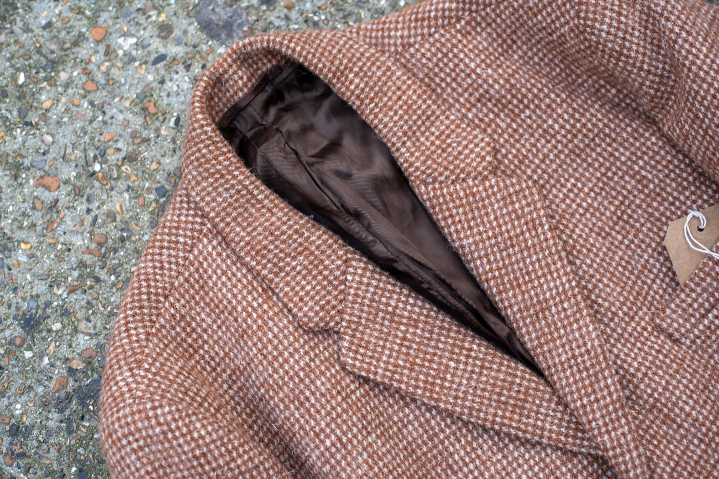 British 1950s Ginger Tweed Blazer