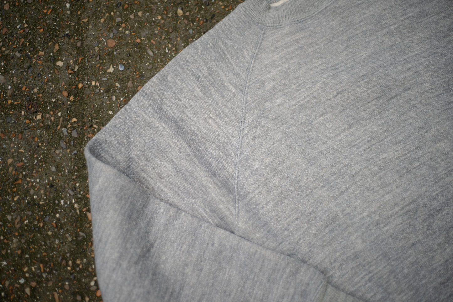 British 1970s Deadstock Raglan Crewneck 100% Cotton