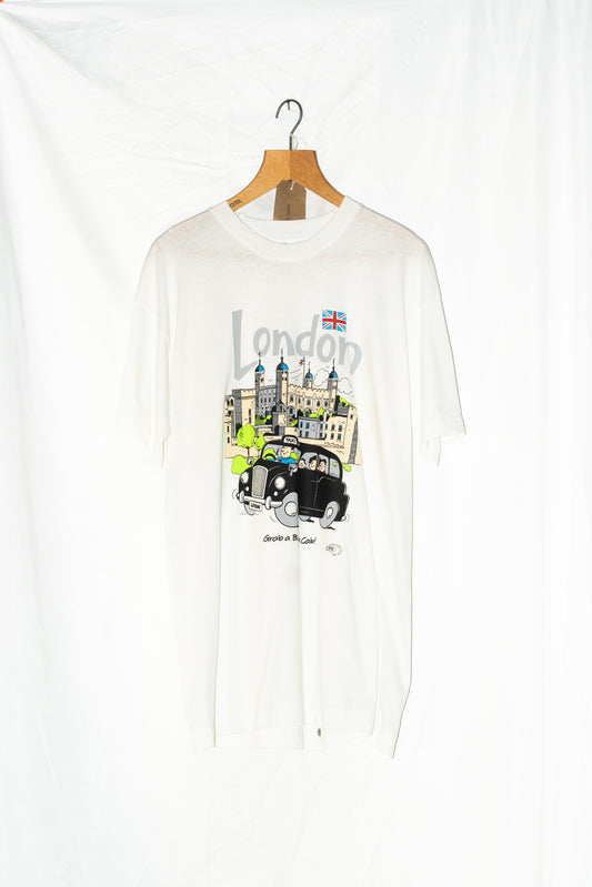 Dated 1995 London Tourist Single Stitch T Shirt By Screen Stars