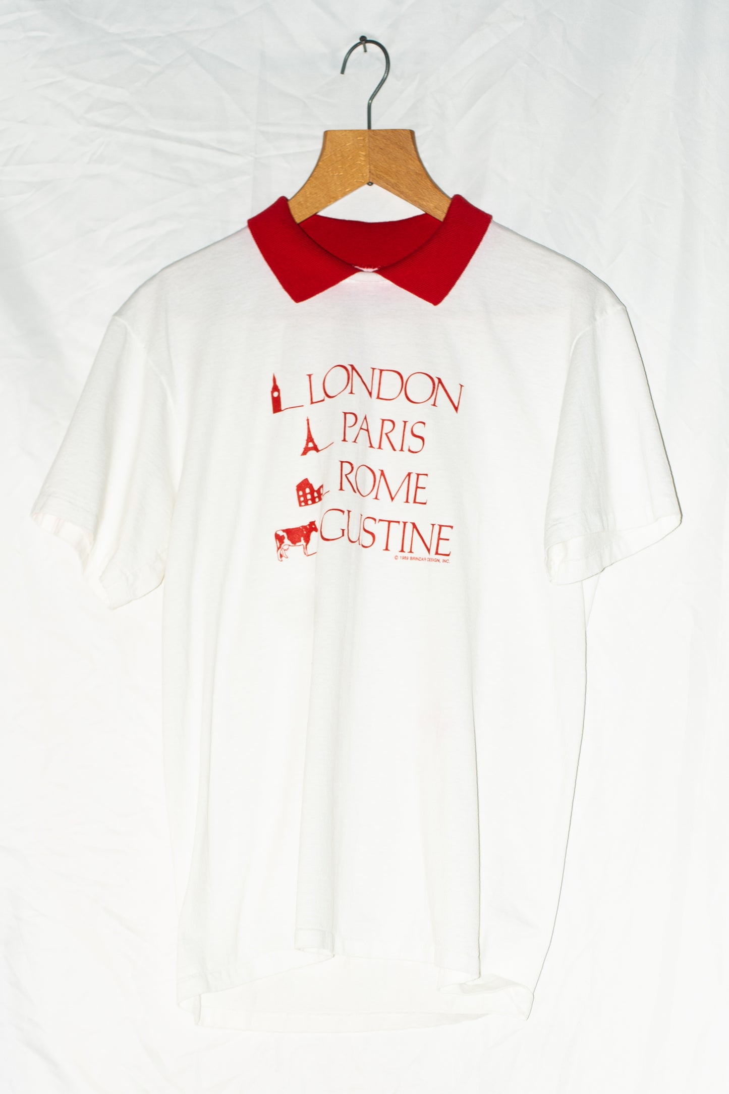Dated 1989 Single Stitch Tourist T Shirt