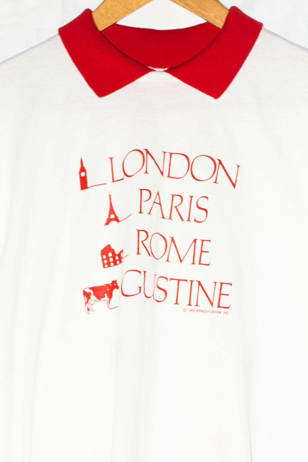 Dated 1989 Single Stitch Tourist T Shirt