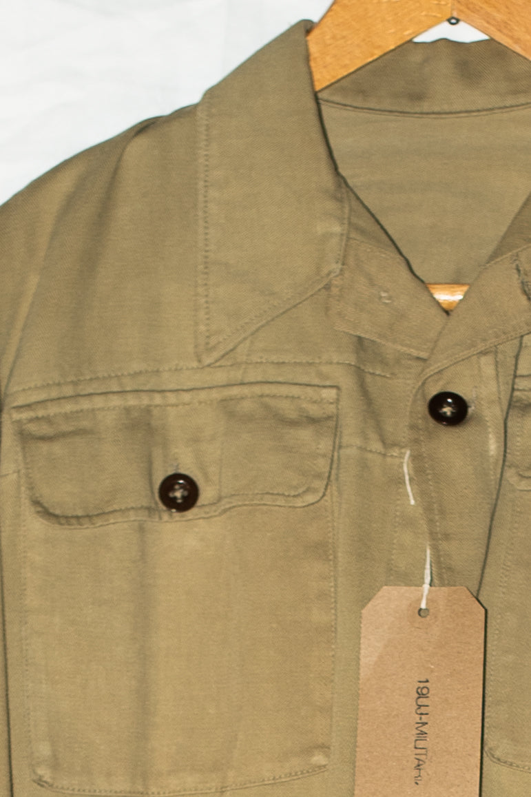 Dated 1945 British Army Khaki Drill Jacket