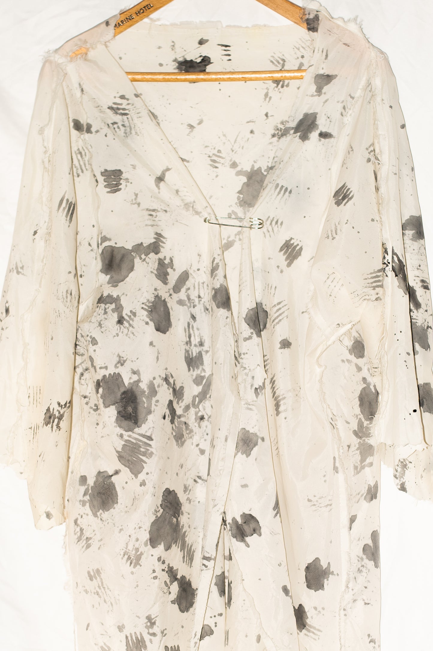 Rare 1 of 1 Vintage Hand Painted Fork Costume Liner