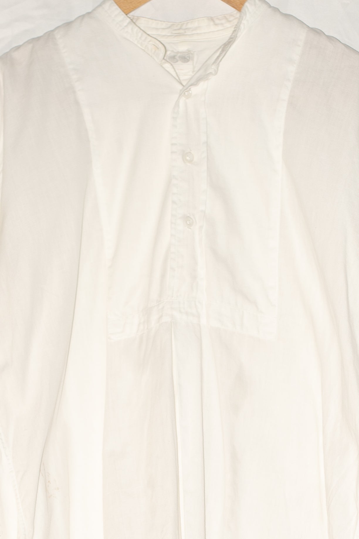 Rare CC41 1940s Linen Weave Cotton Shirt