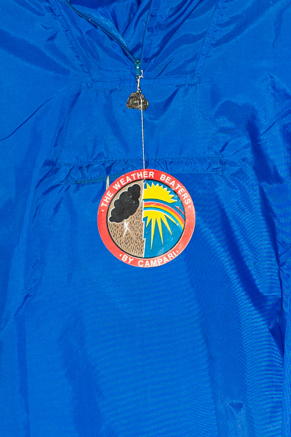 NOS 1980s Outdoors V Gusset Anorak Jacket