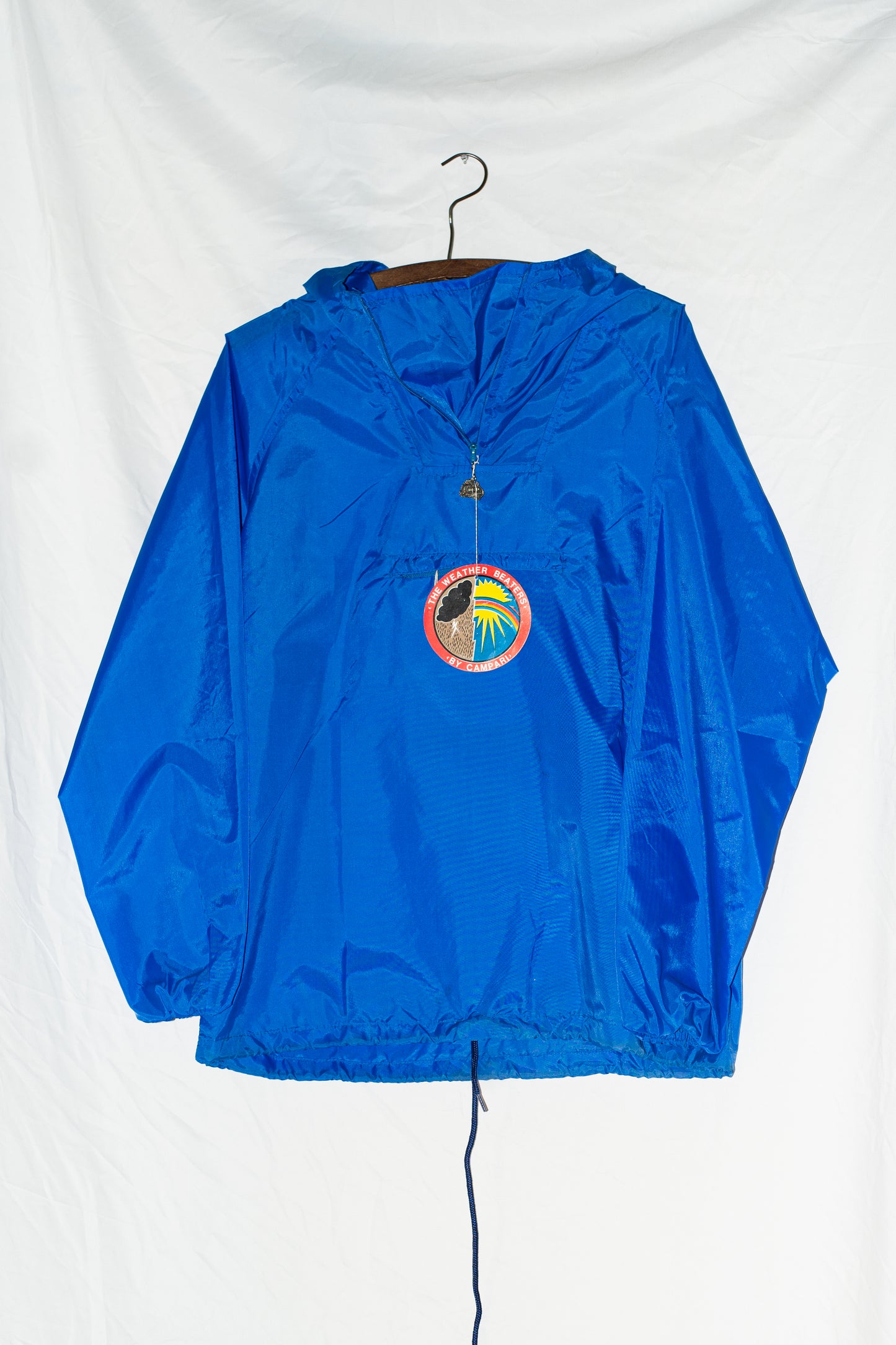 NOS 1980s Outdoors V Gusset Anorak Jacket