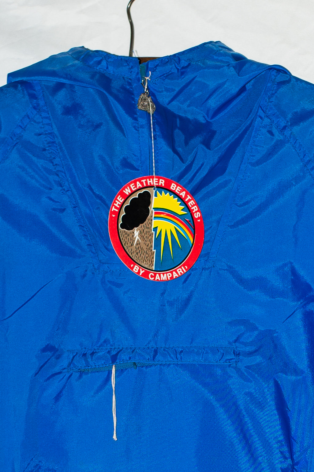 NOS 1980s Outdoors V Gusset Anorak Jacket