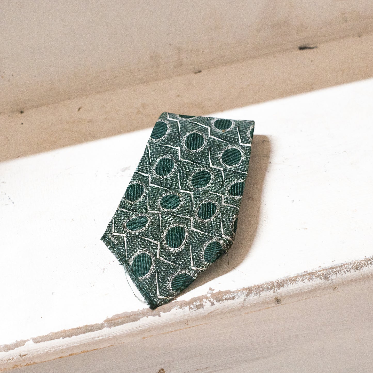 Geometric 1930s Art Deco Necktie