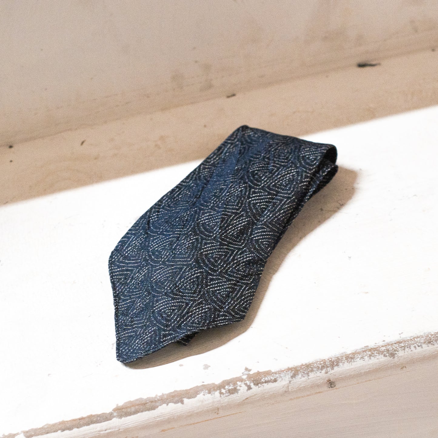 Geometric Art Deco European 1930s Necktie