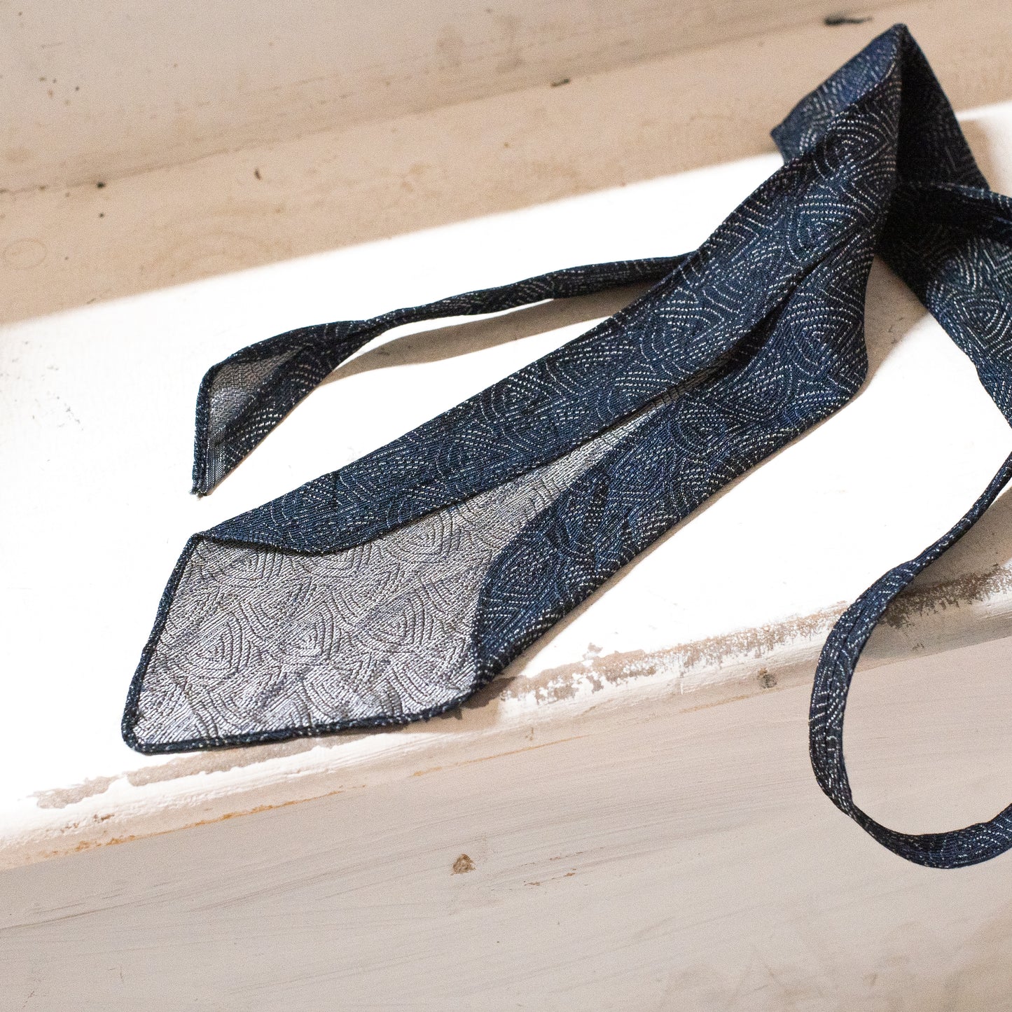 Geometric Art Deco European 1930s Necktie