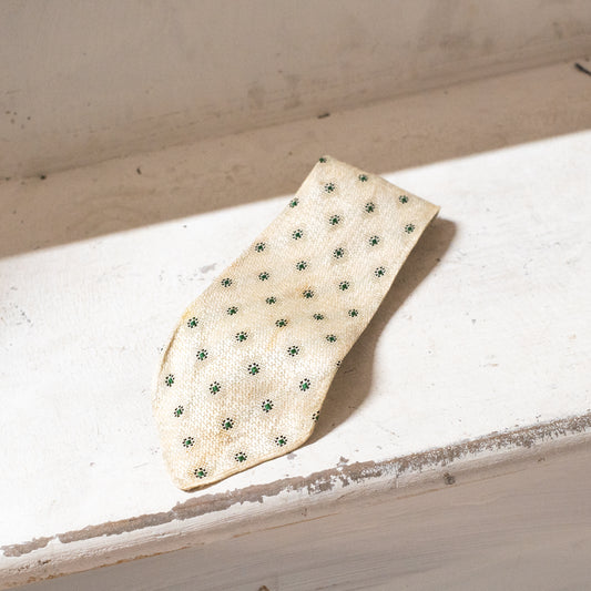 European 1930s Rayon Necktie