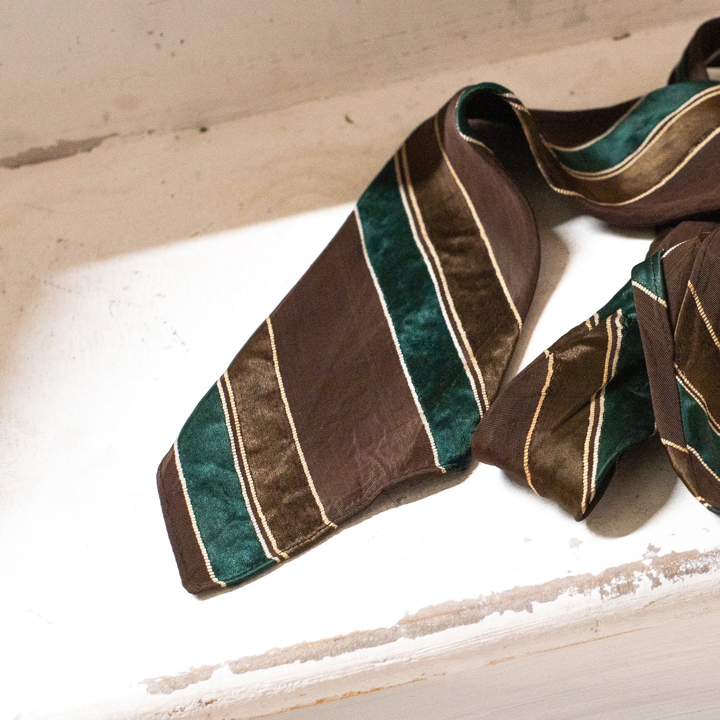 European 1930s Silk Necktie