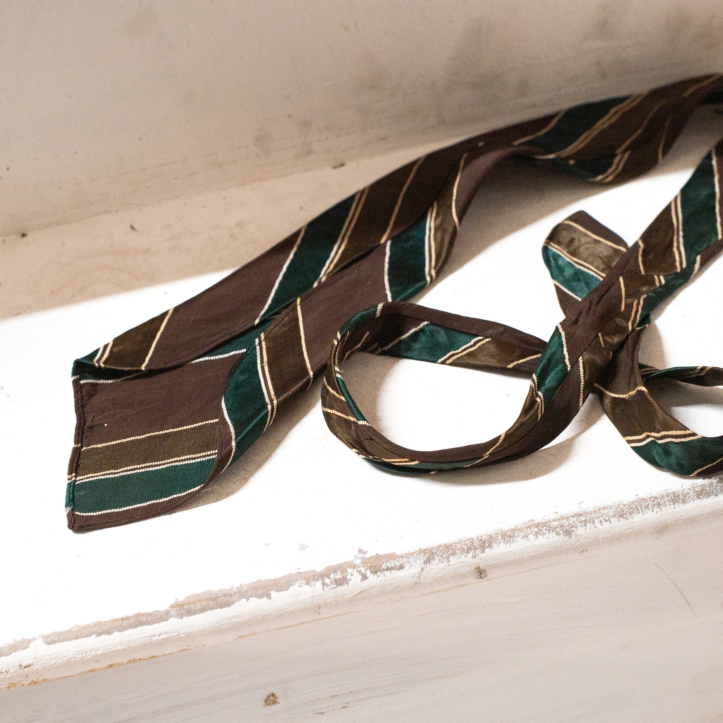 European 1930s Silk Necktie