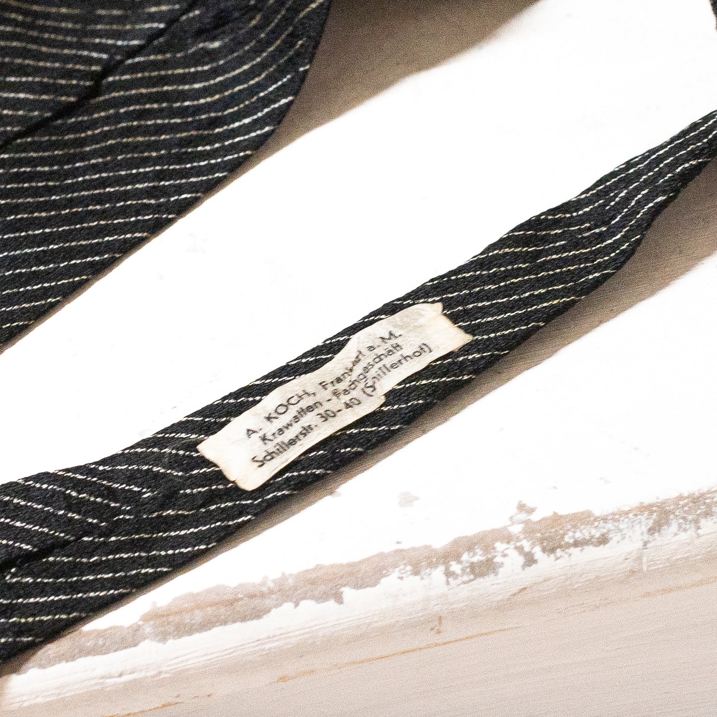Thrashed German 1930s Necktie