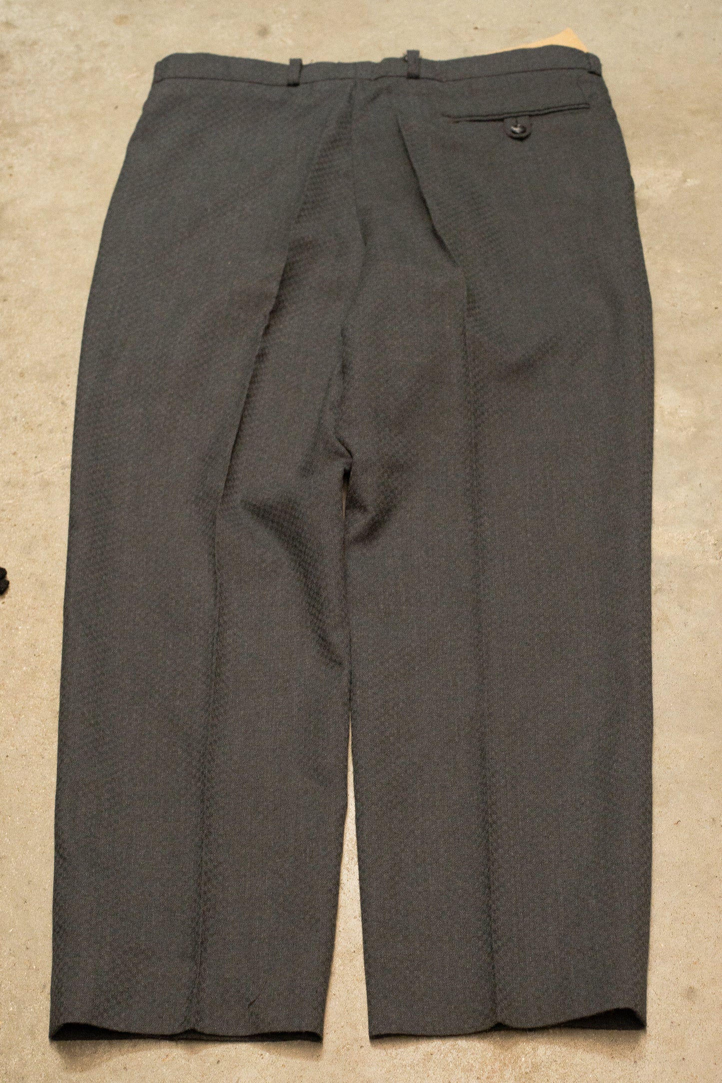 1970s Textural Suit Trousers
