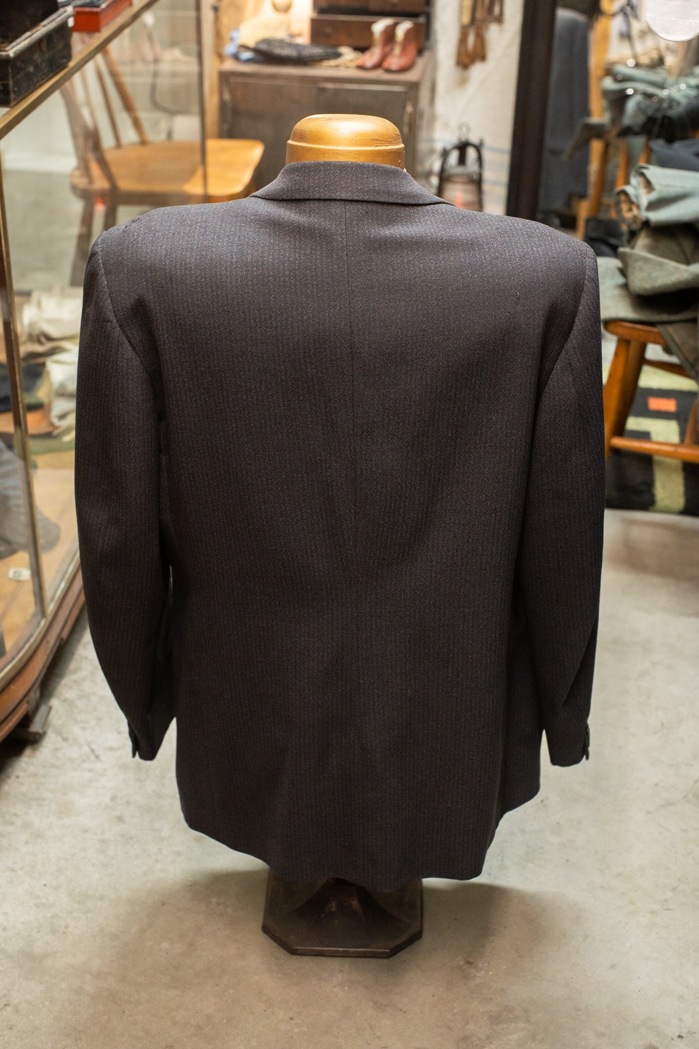 1940s Cut Scab Darned Suit Dated 1968 By Hector Powe